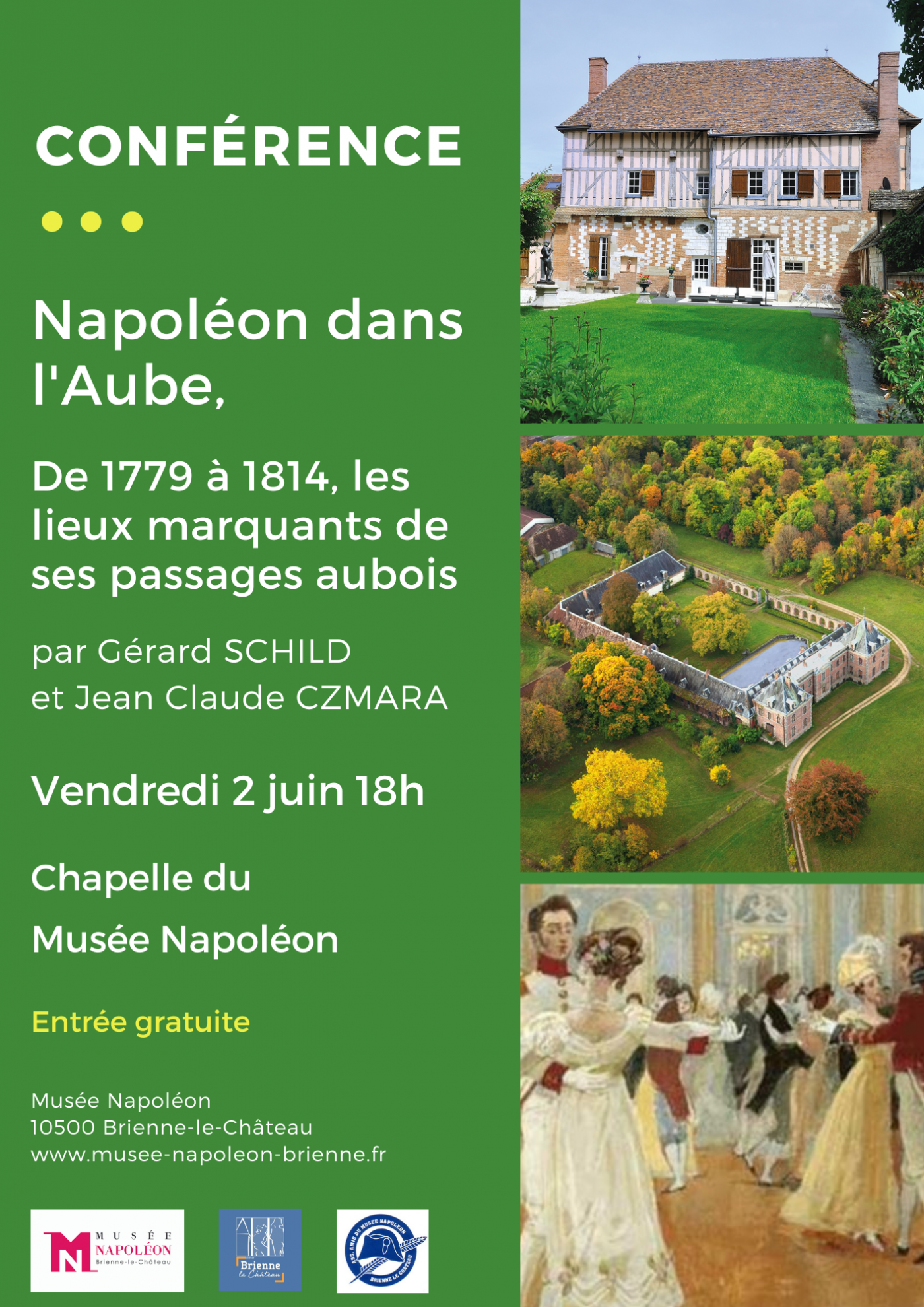 Conférence Napoléon dans l'AUbe